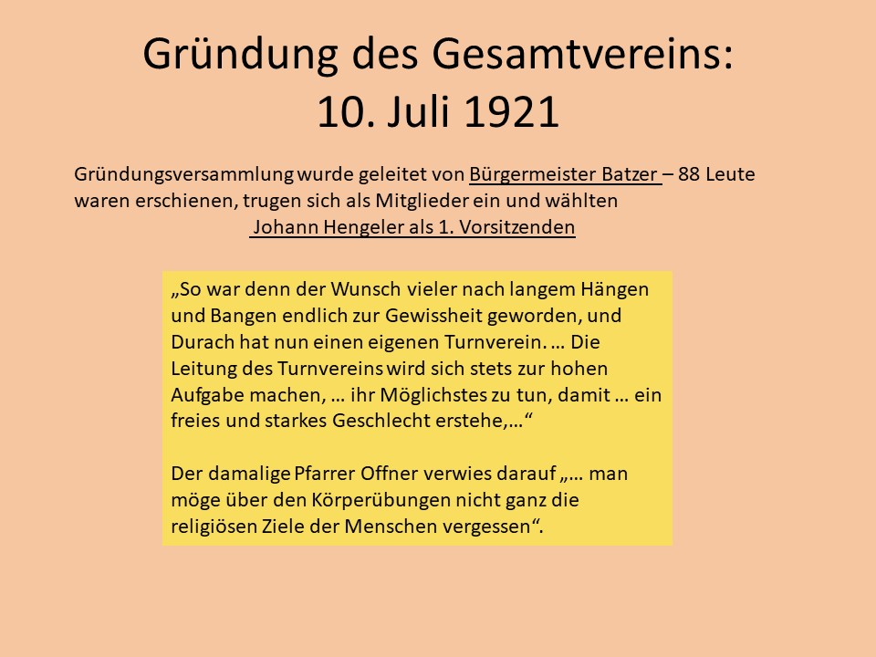 1921 und 1949